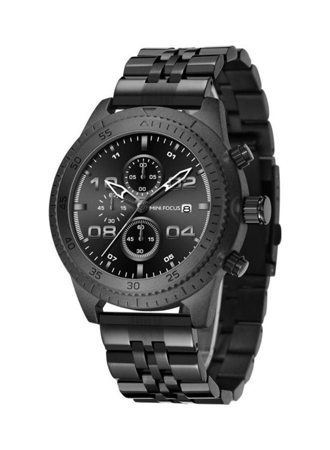 MINI FOCUS Men's Stainless Steel Analog Wrist Watch Mf0230G-01 - Image 3