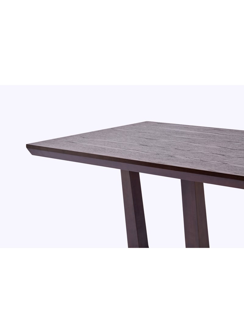 Dining Table Luxurious - 6 Seater - Brown Gregory Collection Wood dark brown 2000 x 980 x 750mm - v1632820608/N45672058A_4