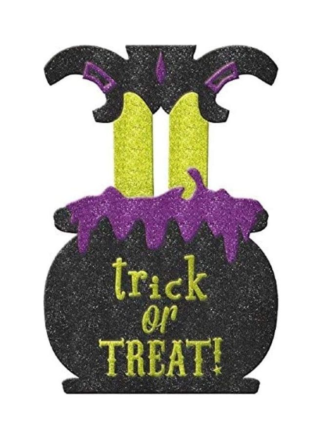 أمسكان ساحرة للفناء للزينة مزينة بجليتر