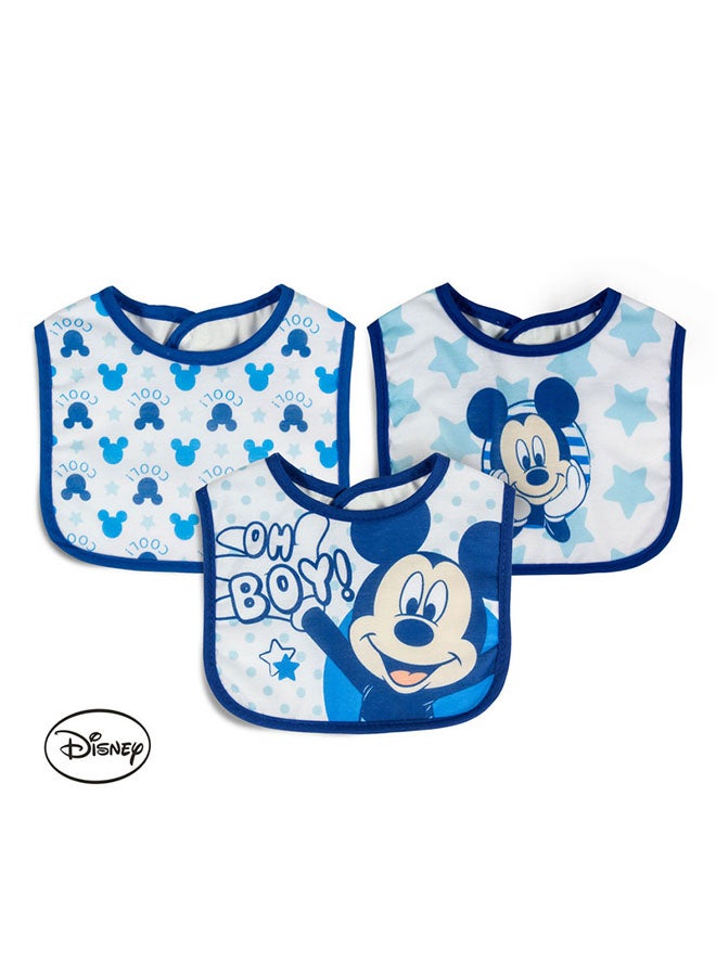 Disney 3-Piece Mickey Bibs  - Image 2