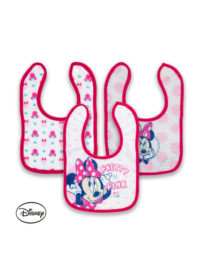 Disney 3-Piece Minnie Bibs  - Image 2