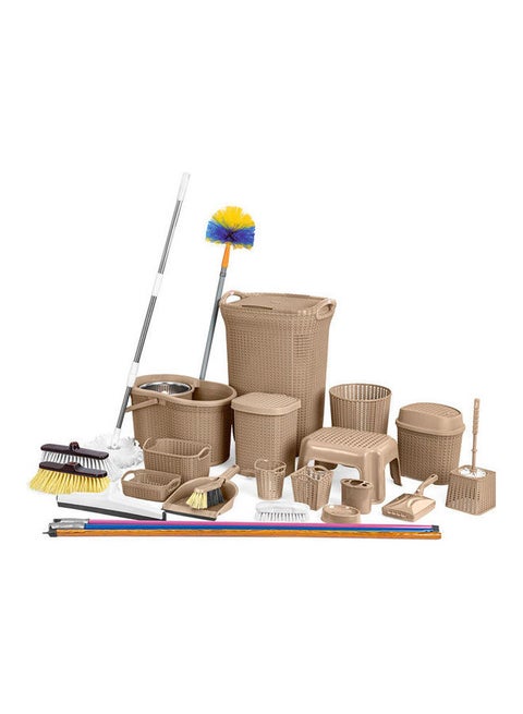 Palm Set Of 25 Pcs Beige