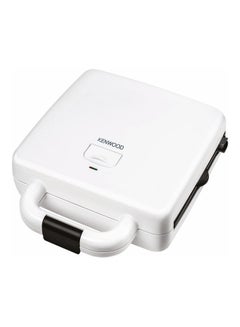 KENWOOD Sandwich Maker, 3 in 1, Grill, Waffle, 180 Degree Hinge, 3 Non Stick Plates, 4 Slots 1300 W SMP94.C0WH White  - Image 1