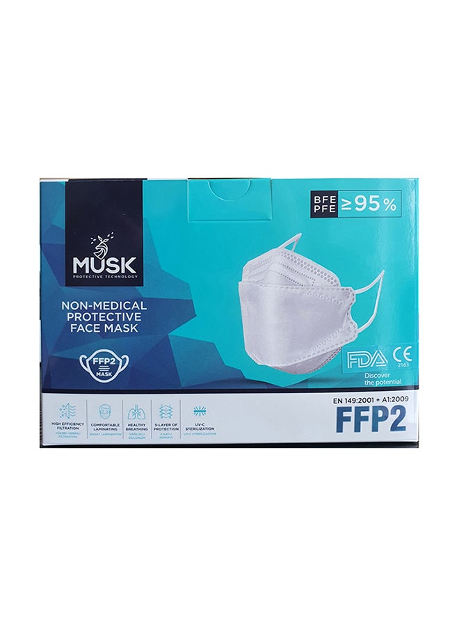 Generic Pack Of 10 Pieces N95 Filtering Face Mask  - Image 2