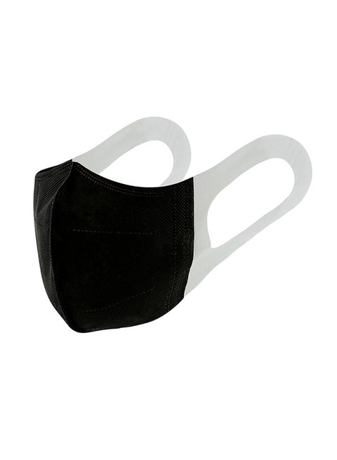 50-Piece 3D Protective Mask For Adults - Black