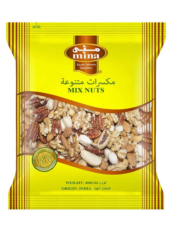 Mina - Mixed Nuts Raw 400grams - Image 1