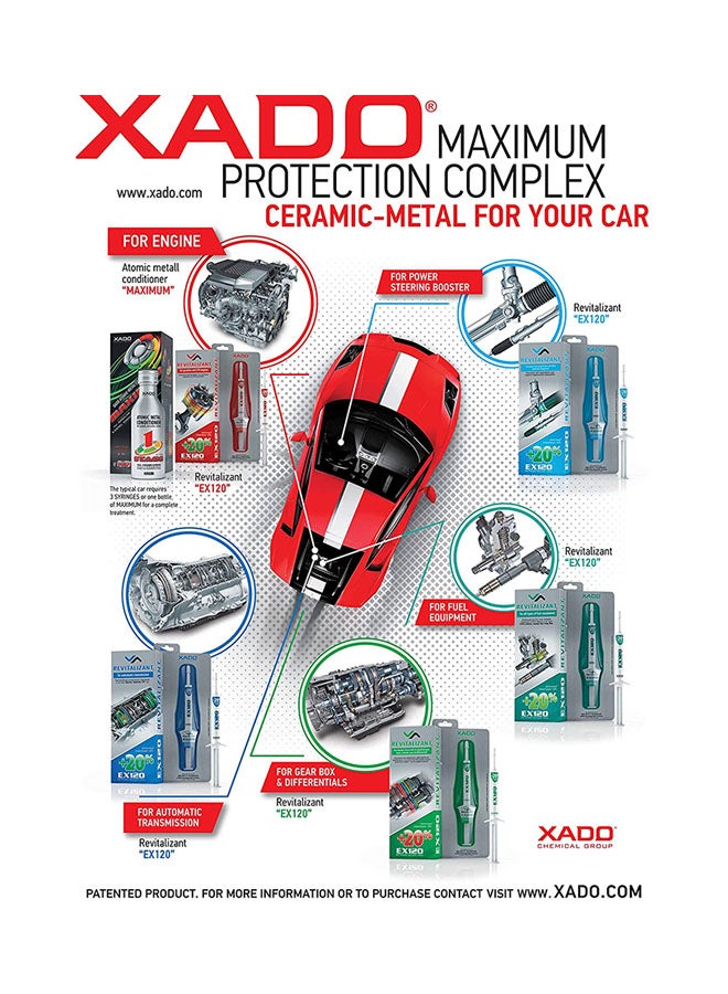 Xado - Revitalizant EX120 For Direct Shifts & Robotized Gear Boxes And Differentials 8ml - Image 1