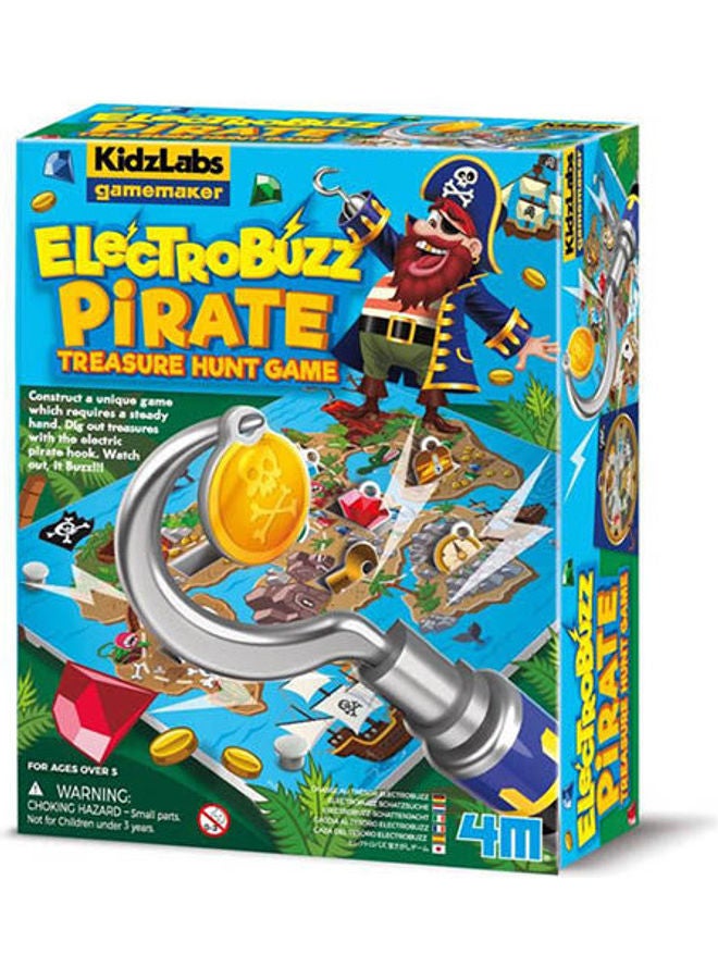 4m Kidzlabs Gamemaker- Electrobuzz Pirate Treasure Hunt 17 x 22 x 6cm  - Image 1