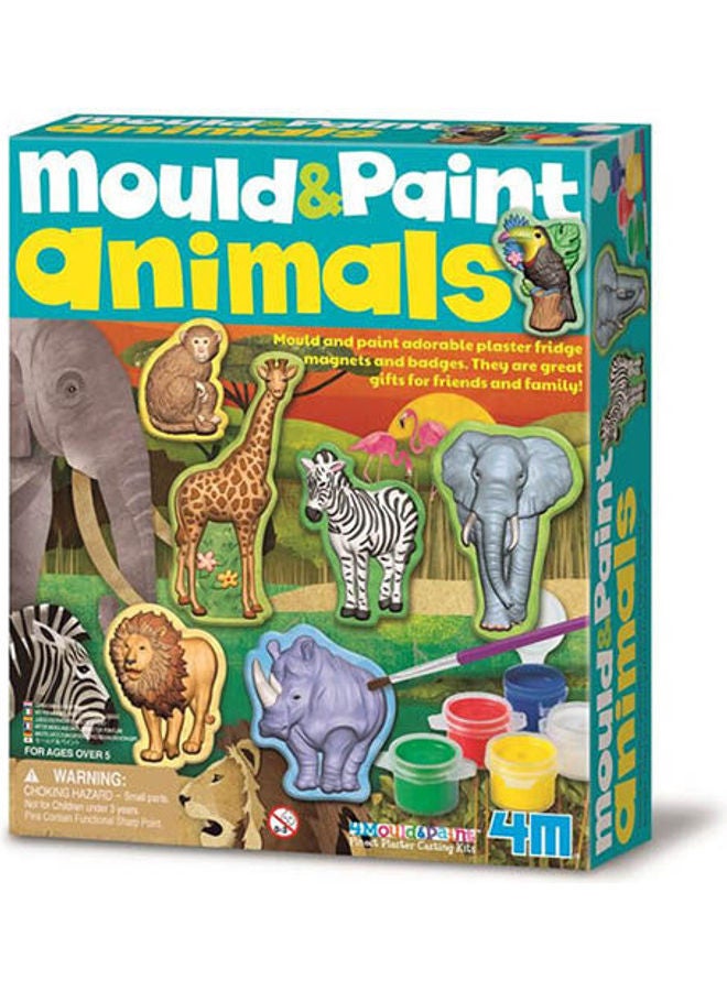 4m Mould & Paint - Wildlife Animals 