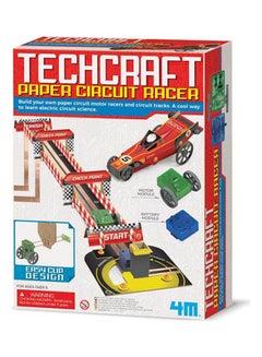 4m Techcraft - Paper Circuit Racer 21 x 28 x 6cm  - Image 1