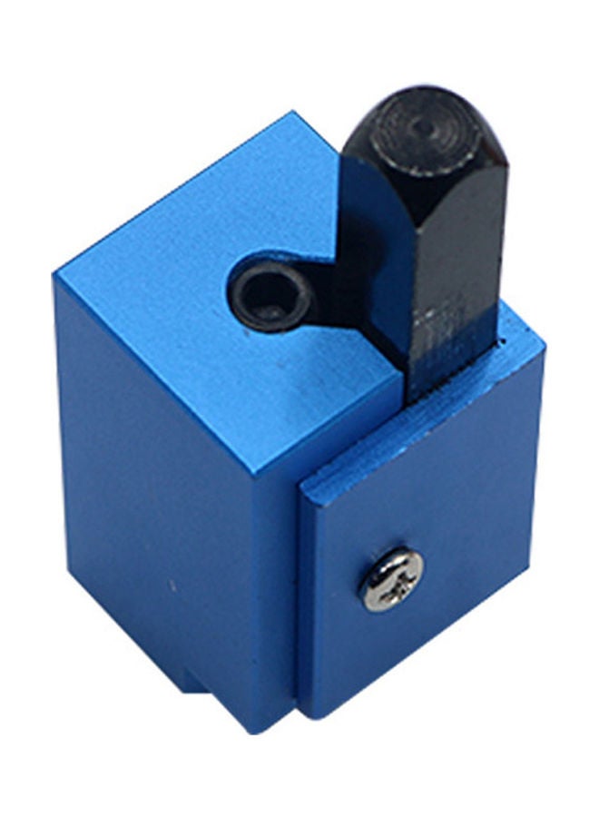 إزميل زاوية خشبي أزرق 8x3x4.80سم  - Image 1