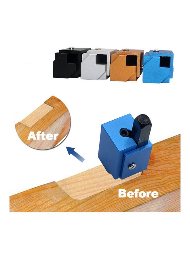 إزميل زاوية خشبي أزرق 8x3x4.80سم  - Image 5