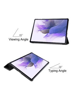 تراندز غطاء حماية قابل للطي لجهاز سامسونج جالاكسي تاب S7 FE أسود  - Image 3