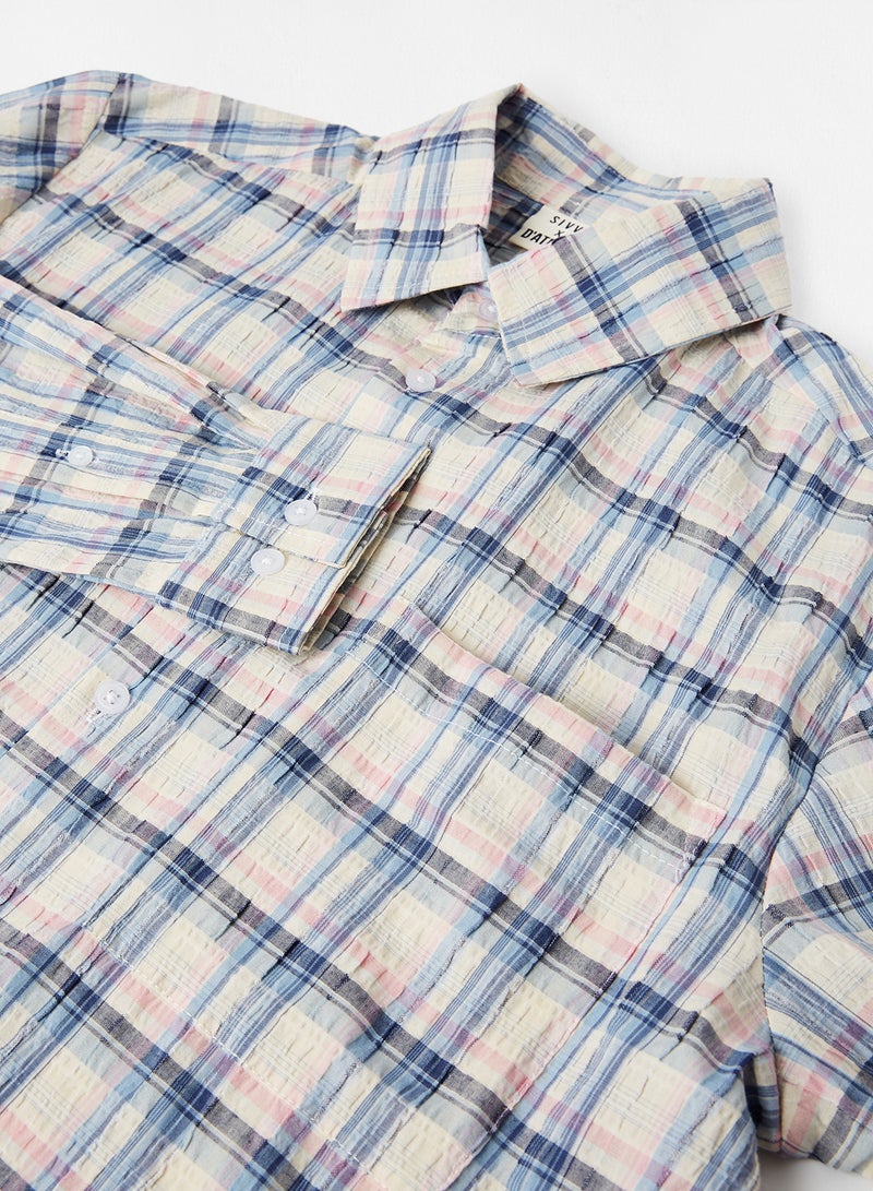 سيفي x دي‘اتيلير قميص بنقشة مربعات - Image 3