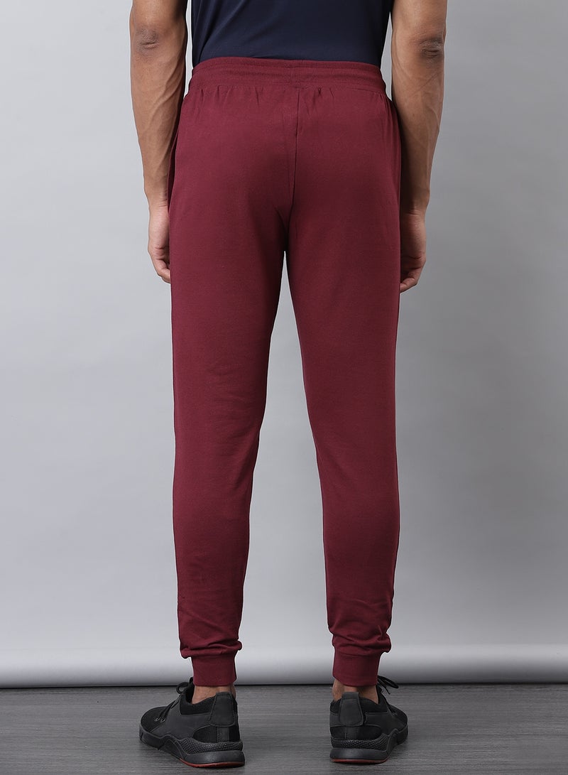 DRIP - French Terry Joggers Maroon - Image 1