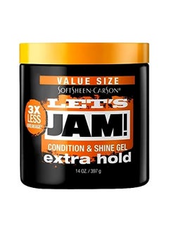 Let's Jam Extra Hold Condition & Shine Gel 397grams