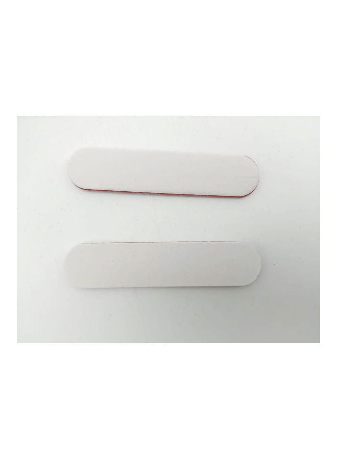 HK 50-Piece Disposable Nail File White - Image 3