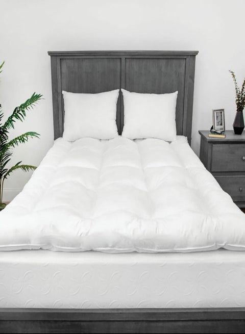 Mattress Topper Tiba Combination White 200x200cm
