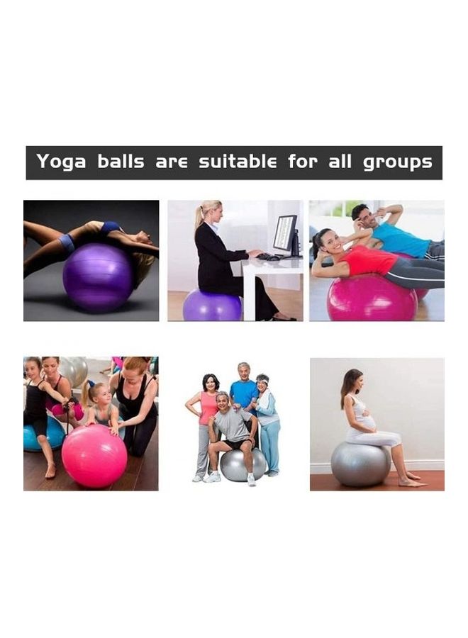 ULTIMAX Yoga Exercise Ball For Fitness 65cm - Image 4