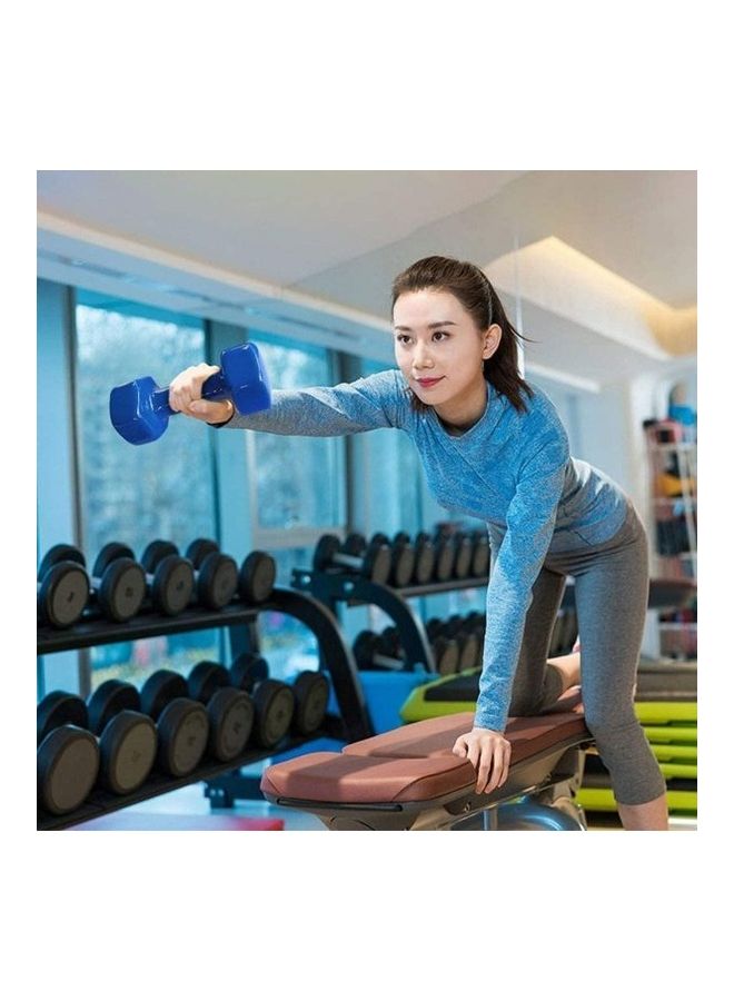 ULTIMAX Deluxe Vinyl Dumbbell Hand Weight Set 2kg - Image 4