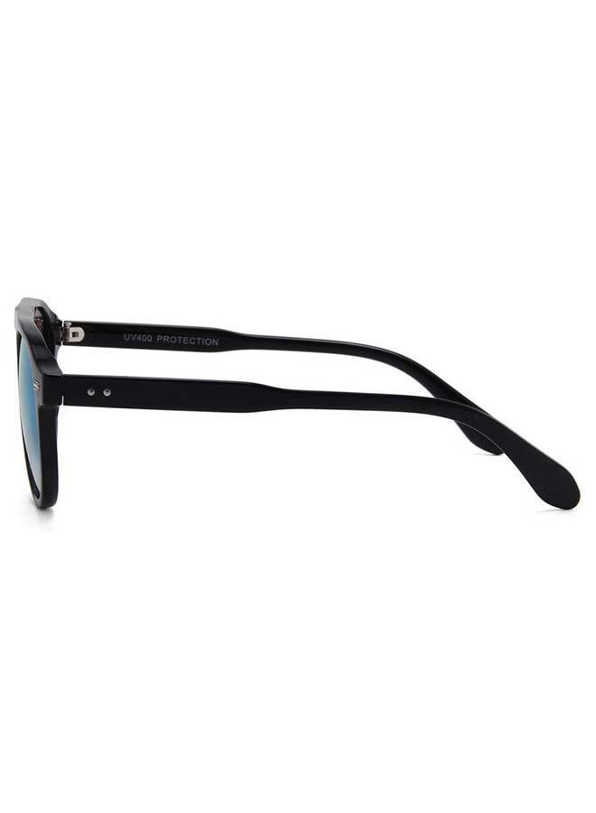 Veil Men's Round UV Protection Sunglasses - Lens Size : 50mm - Image 3