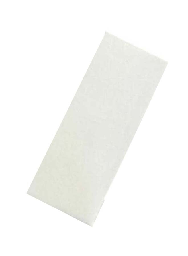 Red Blossom - 100-Piece Hair Removal Wax Strip Set Depilatory Paper White - Image 1