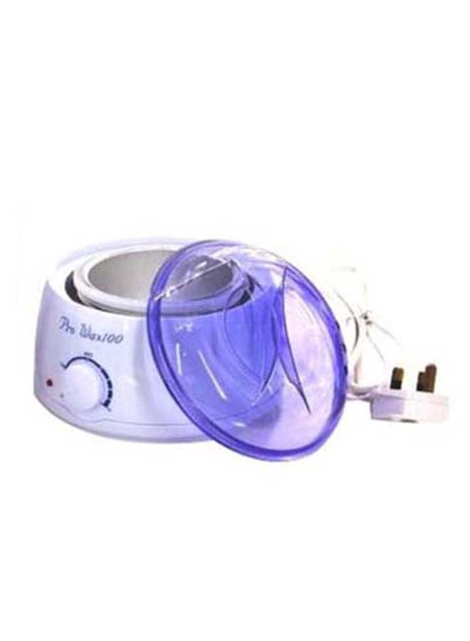 Generic - Wax Heater With 2 Bag Wax White/Blue - Image 1