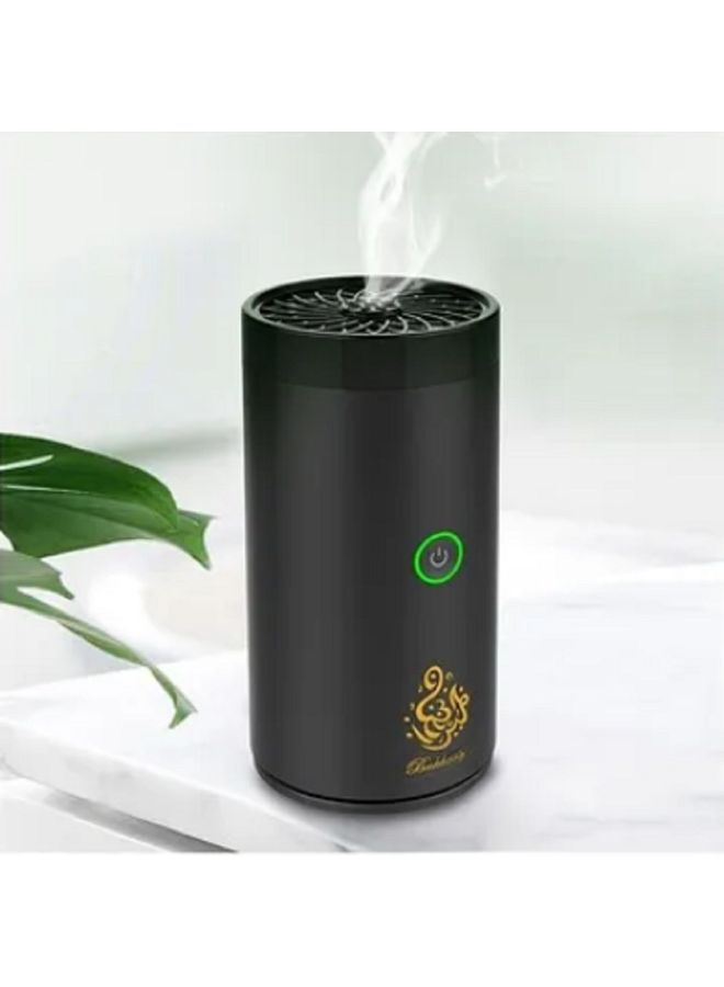 USB Type-C Power Rechargeable Incense Burner Black 14x6x6cm - v1632900891/N51083267A_3