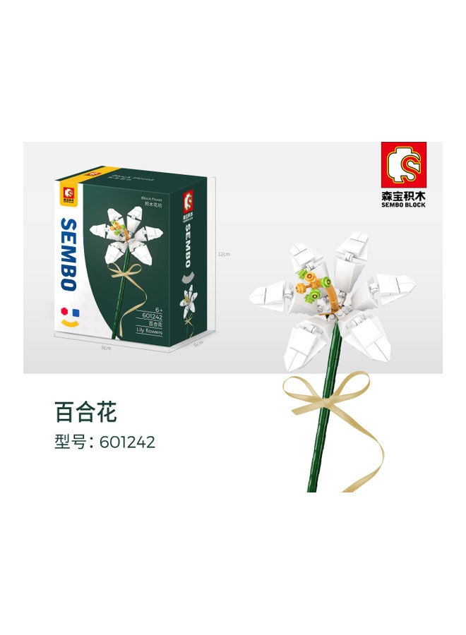 Lilly Flower Building Blocks 9cm