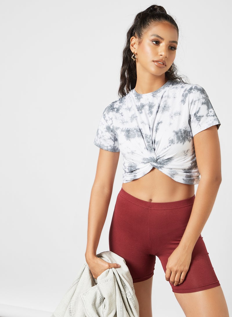 Aila Tie Dye T-Shirt Multicolour  - Image 1