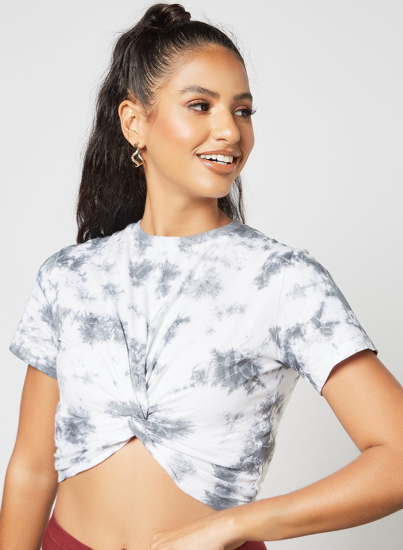 Aila Tie Dye T-Shirt Multicolour  - Image 3