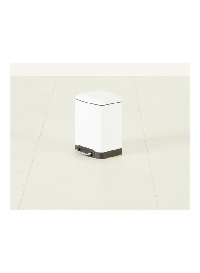 Generic Coola Soft Close Pedal Bin White 6Liters  - Image 1