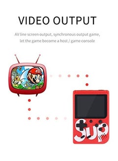 Inder 2-Pieces Sup With 400 In 1 Games Retro Portable Mini Handheld Gamepad Console 3.0 Inch Random Colour wireless  - Image 3