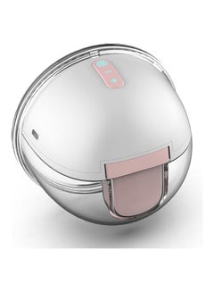 YOUHA Wearable Hands Free Electric Feeding Pump Silent Invisible Pump, 3 Modes 9 Levels Suction With 24m - Silver/Pink  - Image 3