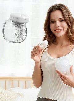 YOUHA Wearable Portable Electric Breast Pump, Lightweight And Compact, Newborn, 240 Ml - White  - Image 5