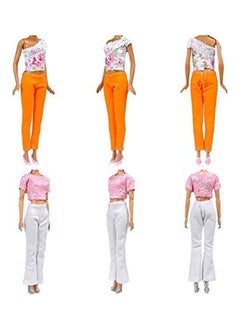 E-TING Set Of 5 Casual Outfit For Doll 5.90 x 3.93 x 1.96inch  - Image 2