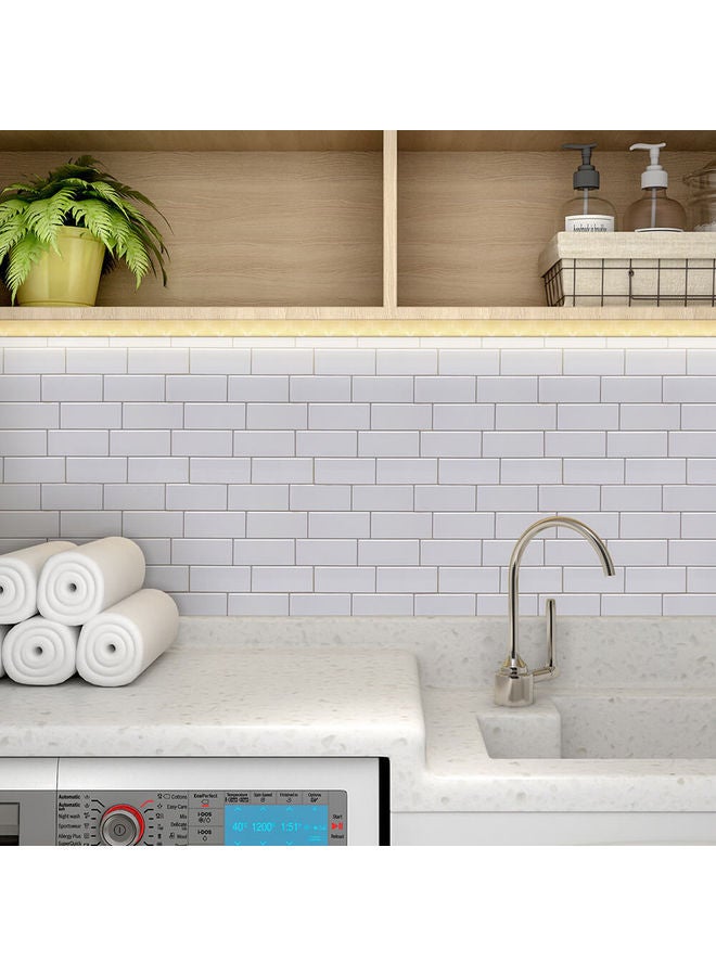Waterproof Anti Oil Mosaic Brick Tile Wall Sticker TSQS53 30x5x5cm - Image 4