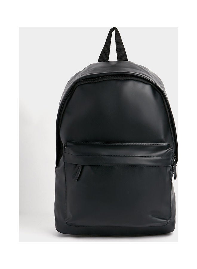 SunBurn by Styli Zip Closure Backpack Black - Image 1