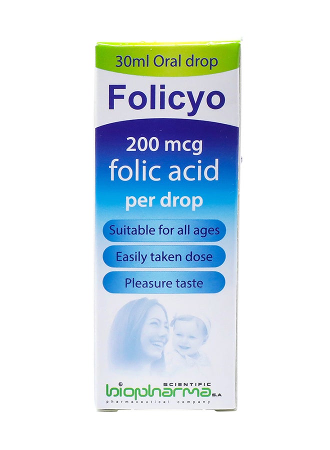 Biopharma SA - Folic Acid Drops 200 Mcg - Image 1