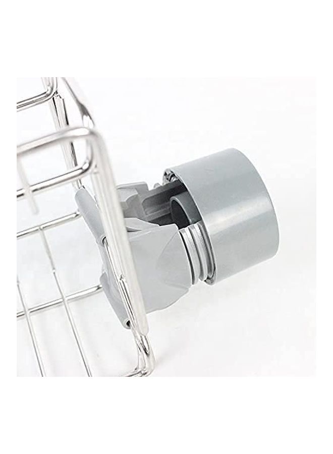 2-Tier Stainless Steel Sponge Holder for Kitchen Sink Silver 140x230x100mm - v1632915276/N51082994A_3