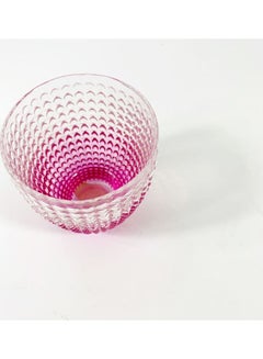 IVV Fuchsia Decoration Wine Glass Pink/Clear  - Image 3