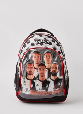 Kids Juventus Football Club Backpack Black/White - v1632918198/N49886109A_1