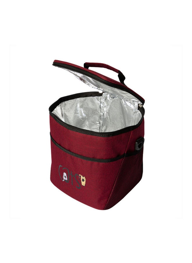 Biggdesign Playful Cats Cooler Bag Red - Image 4