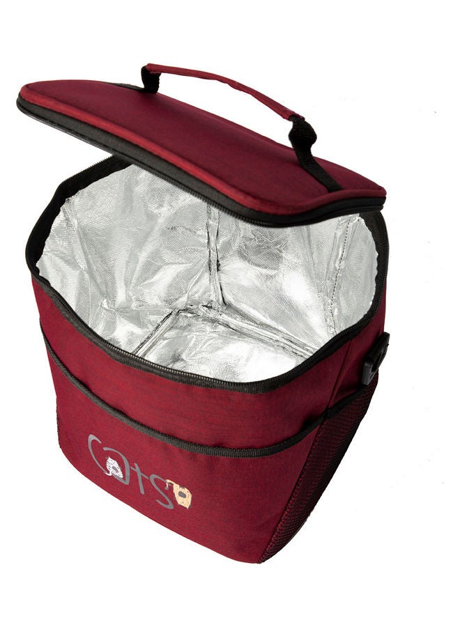 Biggdesign Playful Cats Cooler Bag Red - Image 5