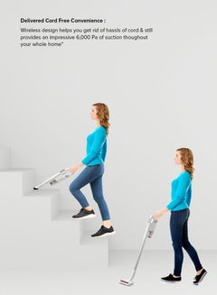 Noon East Handy Vacuum Cleaner - Rechargeable Cordless Handheld 150 W White- Battery Powered Broom 0.5 L 150 W TX10-TD130 White  - Image 3