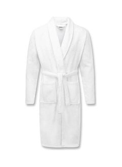 Home Bathrobe With 100% Cotton Material White - v1632922748/N51100141A_1