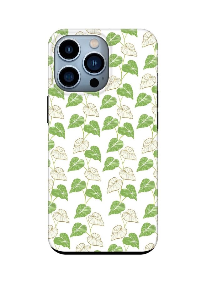 Stylizedd Customized Series Tough Case Cover For Apple iPhone 13 Pro Vine Leaves - Image 1