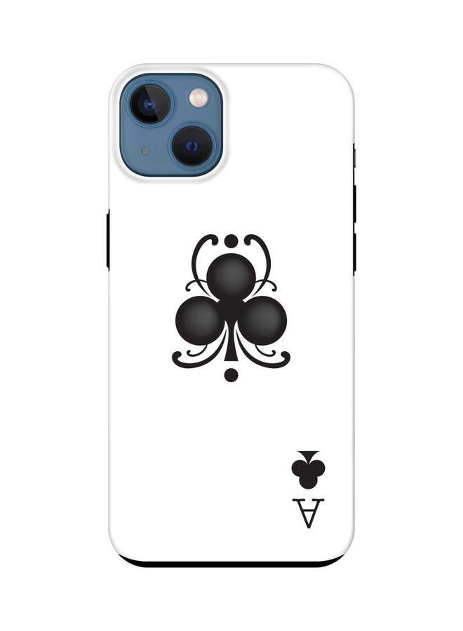 Stylizedd Tough Pro Series Case Cover For Apple iPhone 13 Ace Of Clubs - Image 1