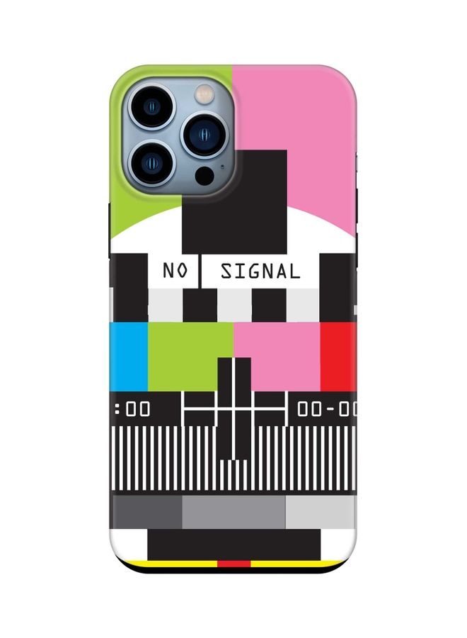 Stylizedd Customized Series Tough Case Cover For Apple iPhone 13 Pro No Signal TV  - Image 1