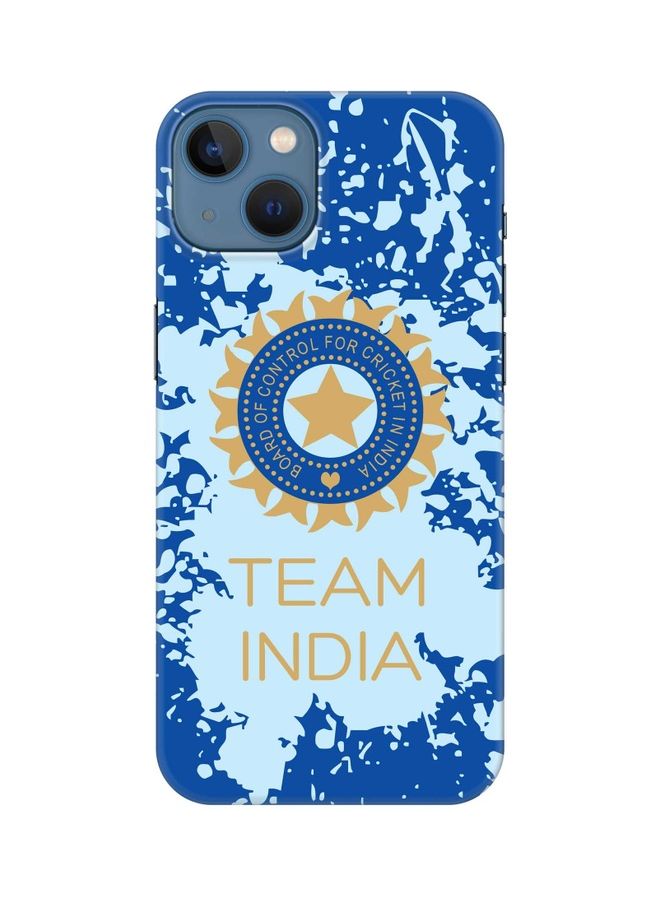 Stylizedd Slim Snap Classic Series Customized Case Cover For Apple iPhone 13 Team India - Image 1